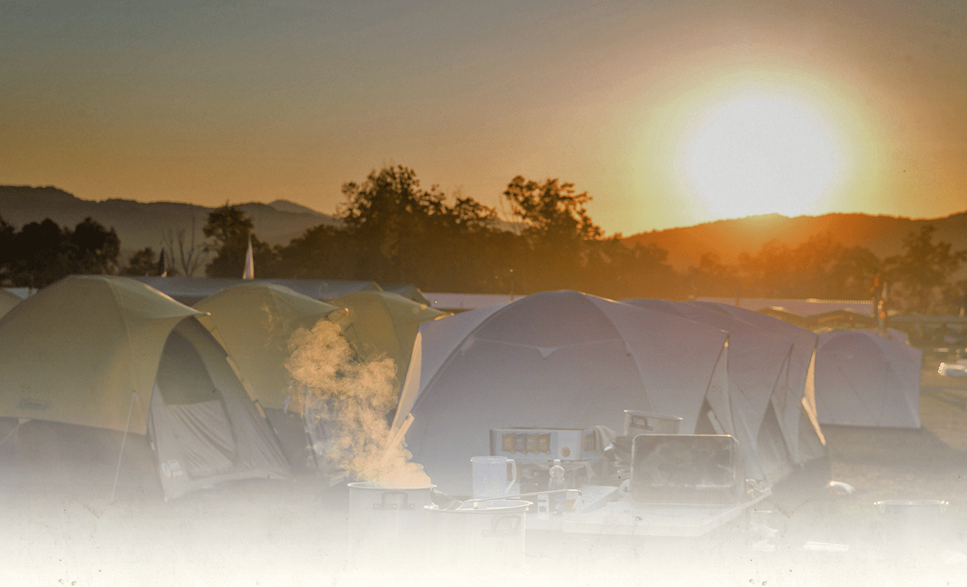 Oportunidades de acampar antes y después del Jamboree Contingente