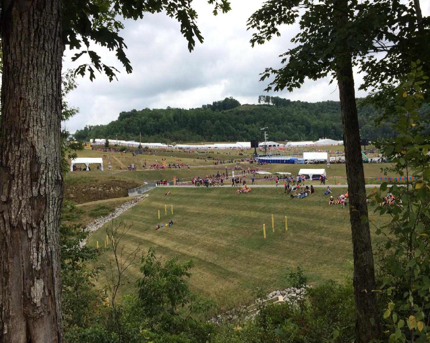 The First Day at Jamboree Seen as a Portuguese 24th World Scout