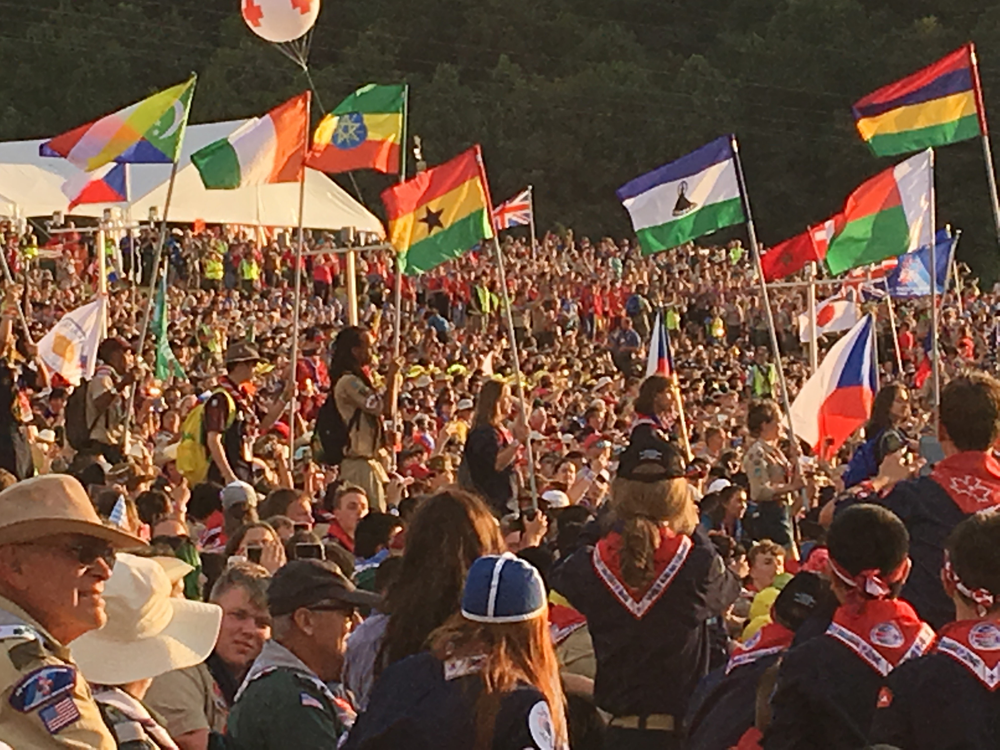 First day of World Jamboree 2019