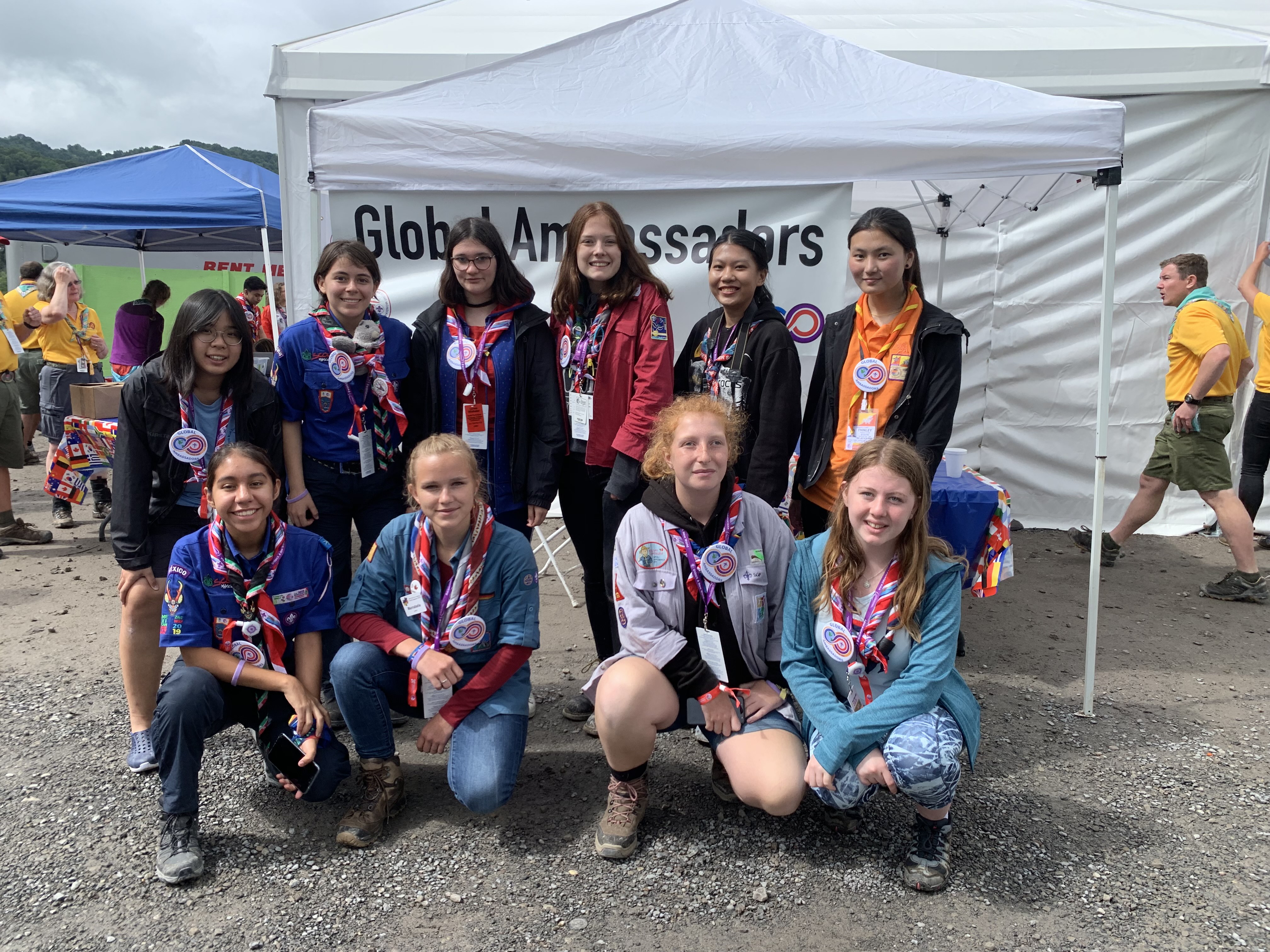 My first day at Scout Jamboree