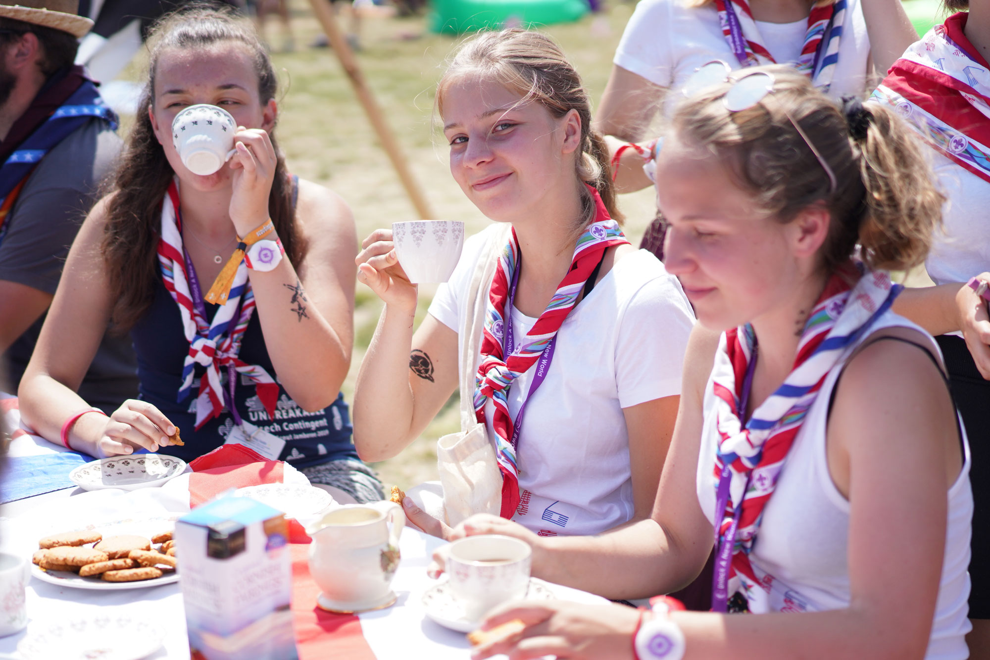 Journée de célébration culturelle au camp de base Alpha