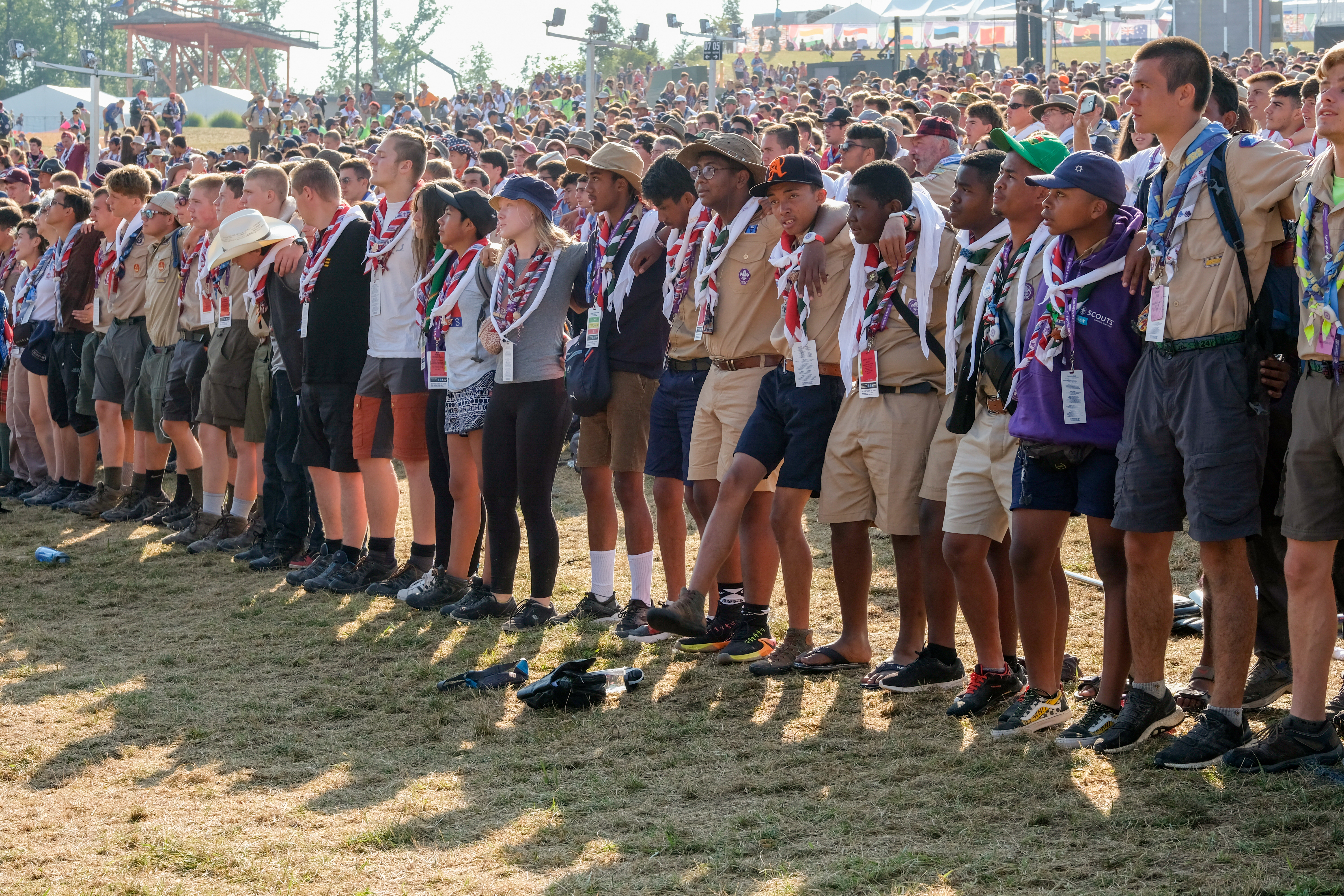 Caras en el Jamboree