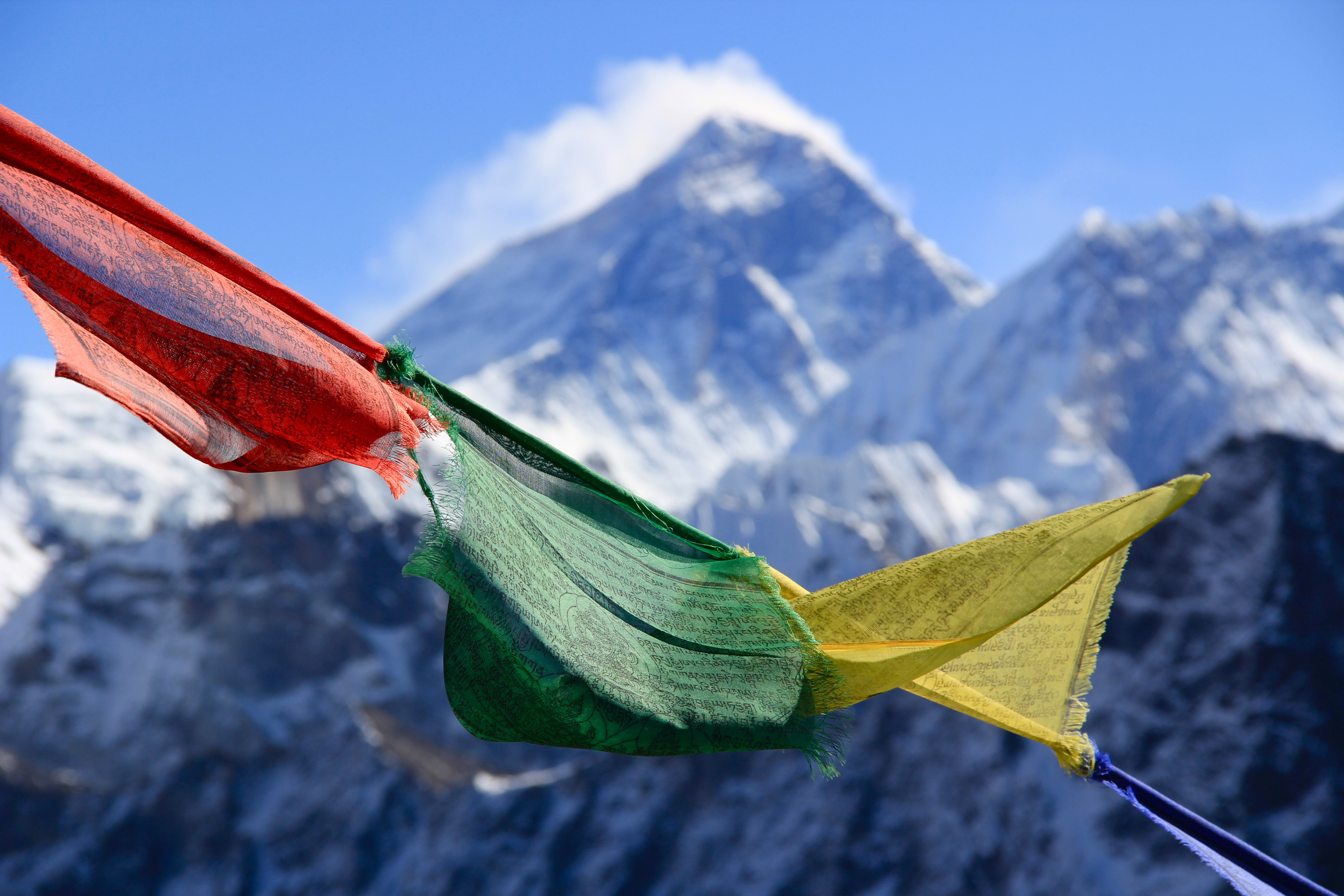 Jamboree Flag taken to the top of Everest