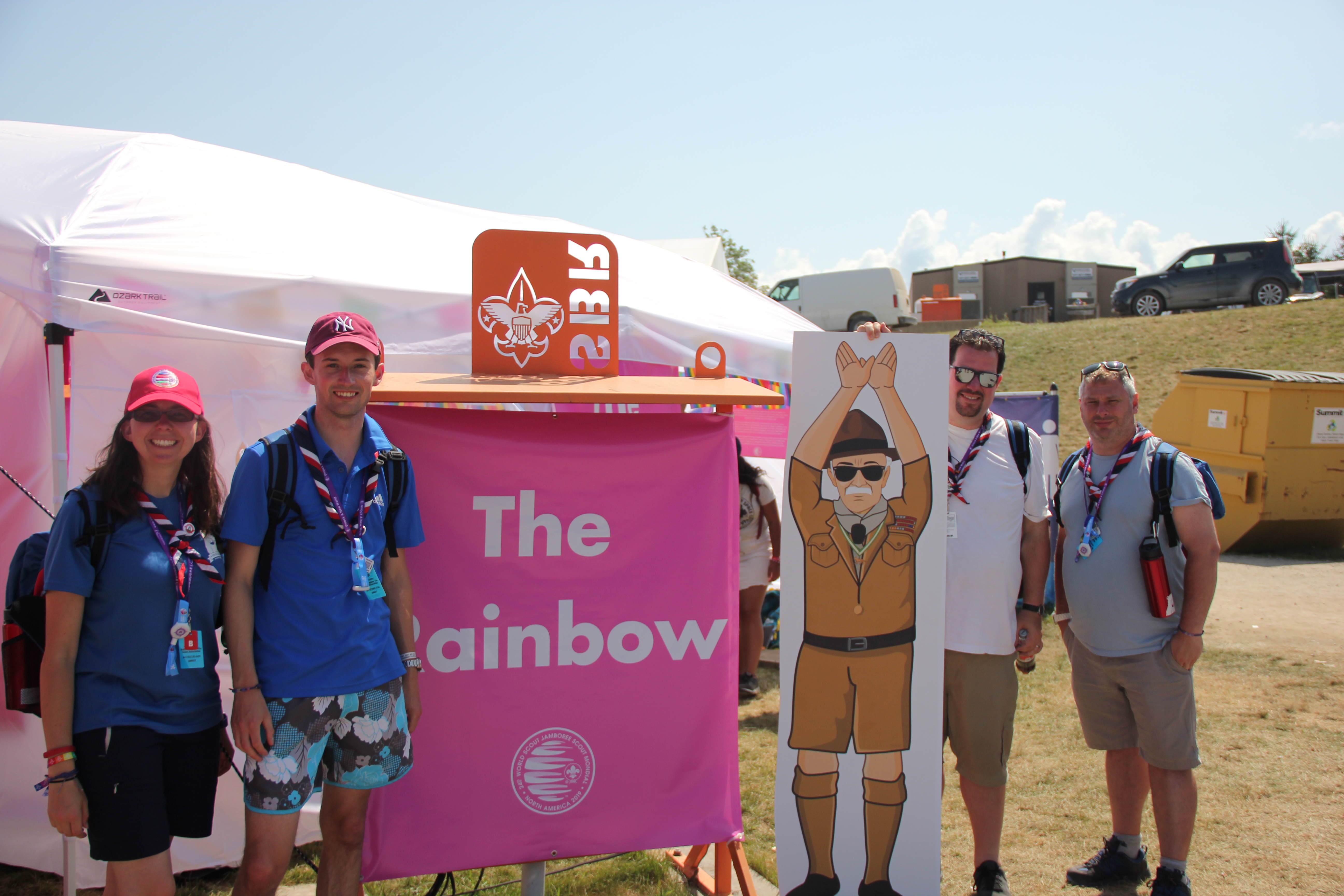 Rainbow Cafe y comunidad LGBTQ+ en el Movimiento Scout