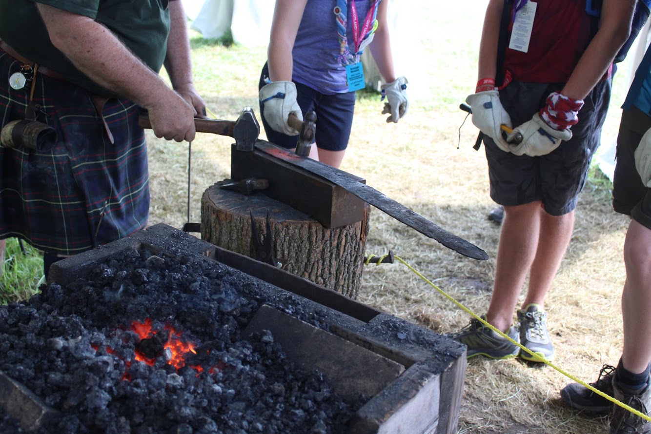 Forging Friendships and a Sword at WSJ 2019