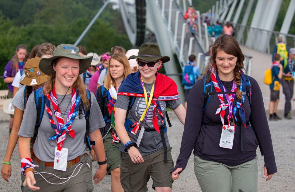 American Girls Breaking New Ground at Jamboree 24th World Scout